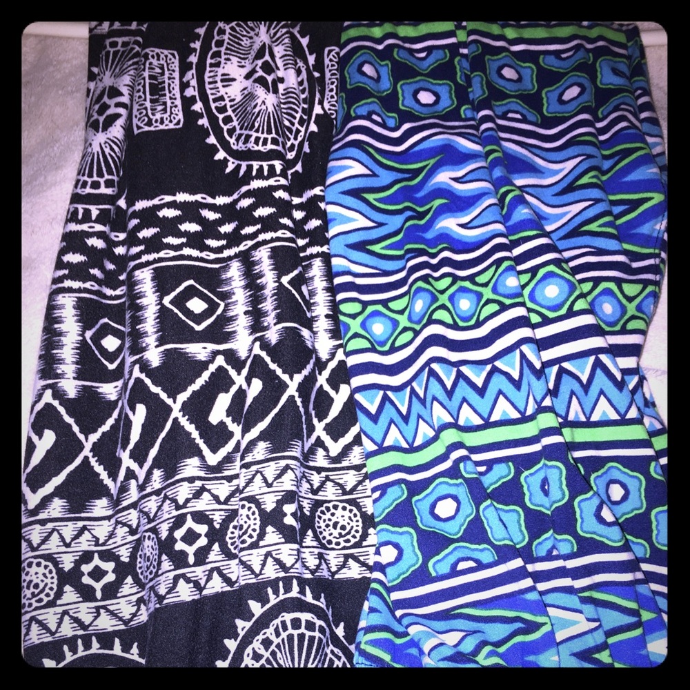 Patterned leggings